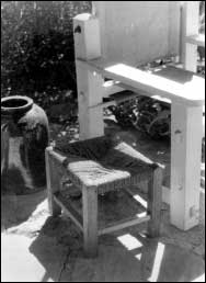 Chair, Stool and Urn - Sonning